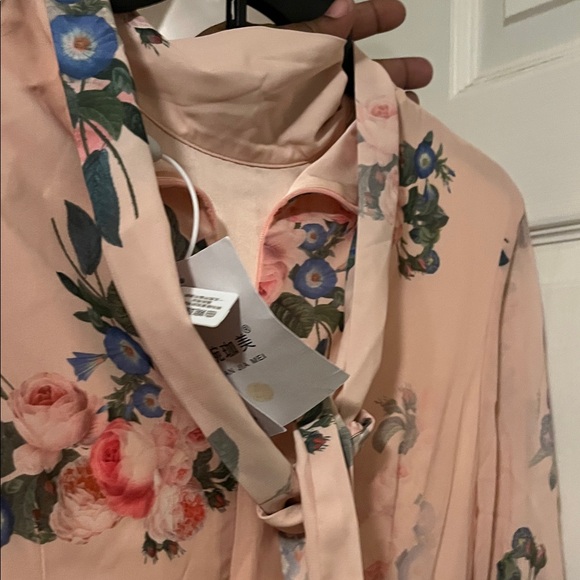 Floral Pink Maxi Dress - Picture 5 of 5